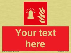 Custom Fire: Fire alarm flashing light